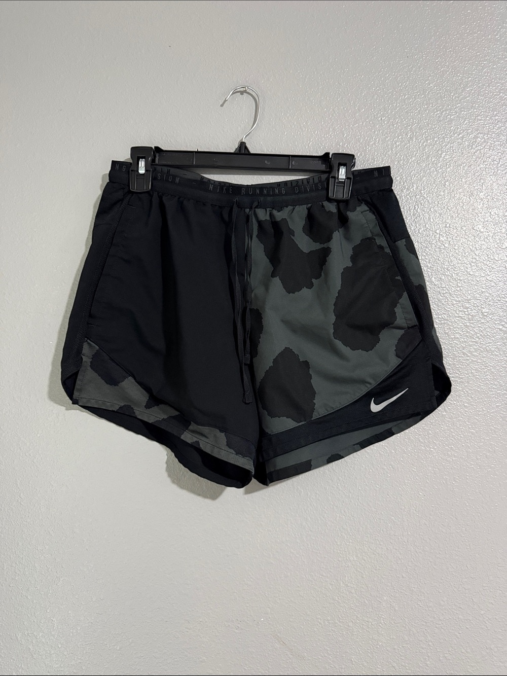 Nike Black & Charcoal  Running Shorts